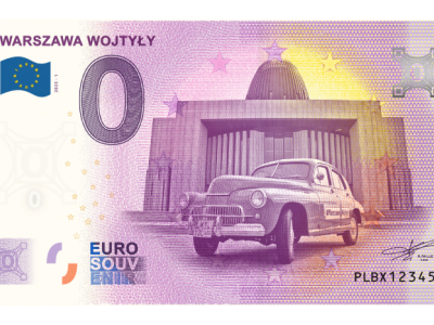 Commemorative banknote Warsaw Wojtyła